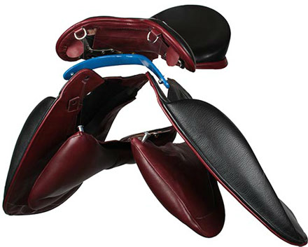 Every part of a WOW saddle is interchangeable.