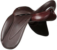 WOW Saddles have the narrowest twist on the market and this allows the riders leg to keep the best close contact with the horse's sides.